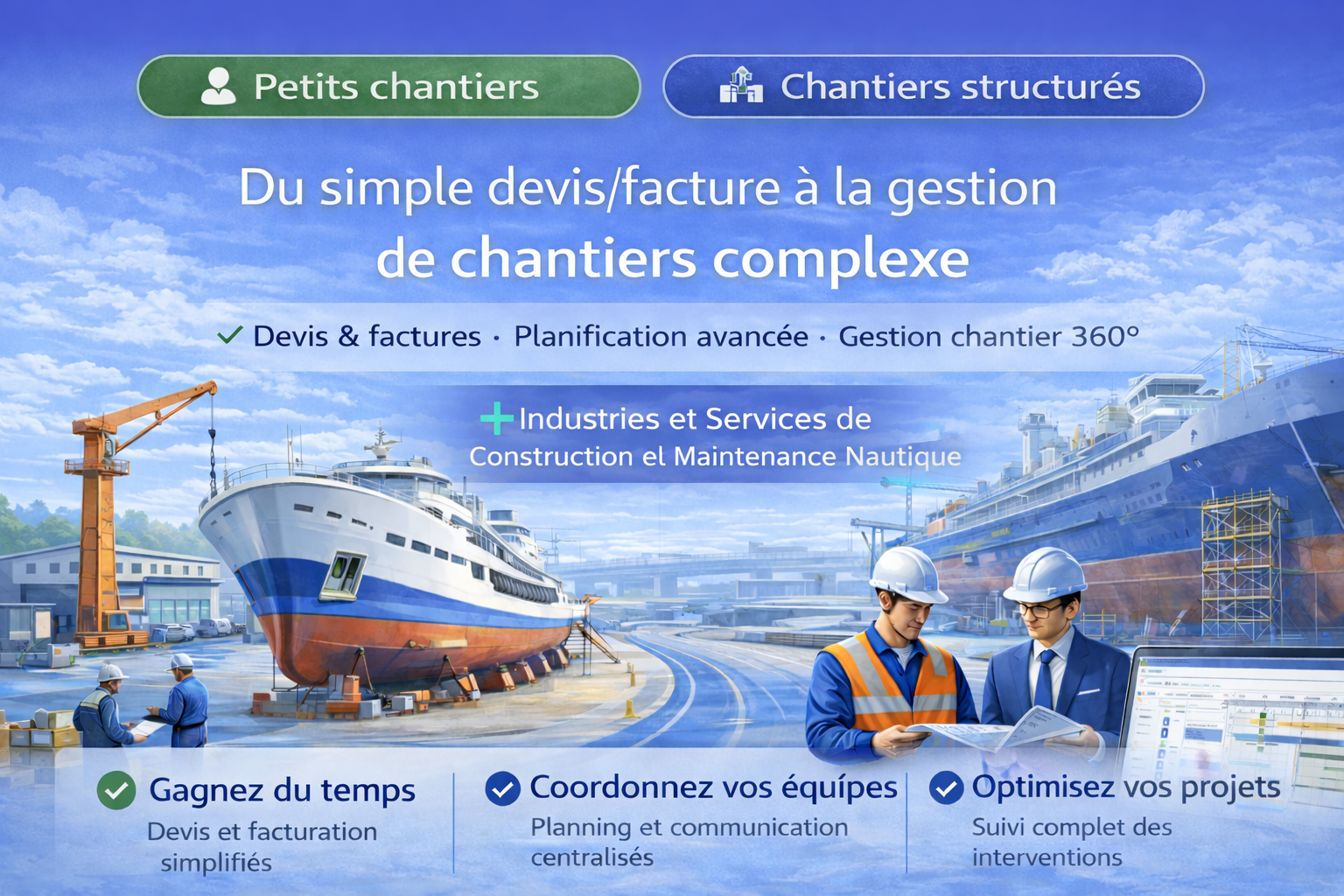 EFYSOFT — Gestion de chantier naval